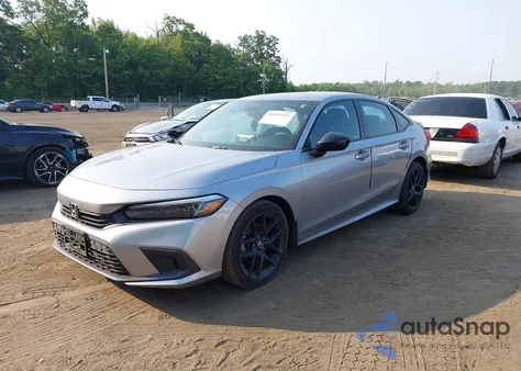 2022 Honda Civic Sport from USA, damaged, VIN 2HGFE2F57NH582953